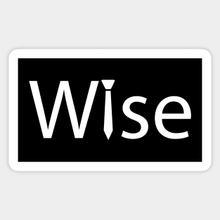 Wise artistic fun design Sticker